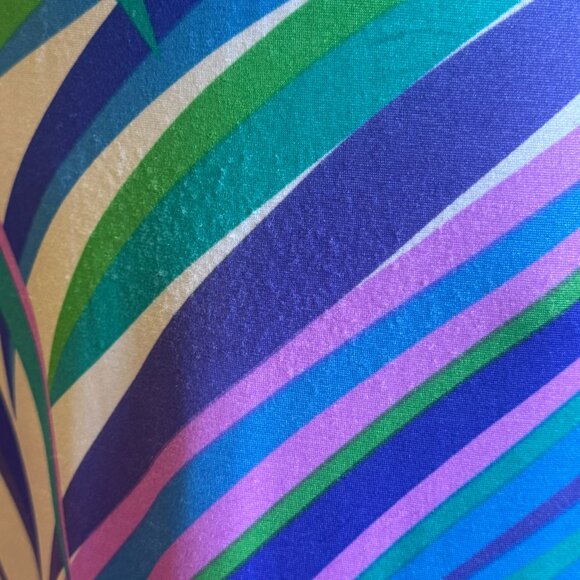 1960s DeWesse Designs Swim Halter Bra Maxi Dress Size 8 - Picture 5 of 12